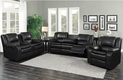 HARPER POWER SOFA SERIES BLACK